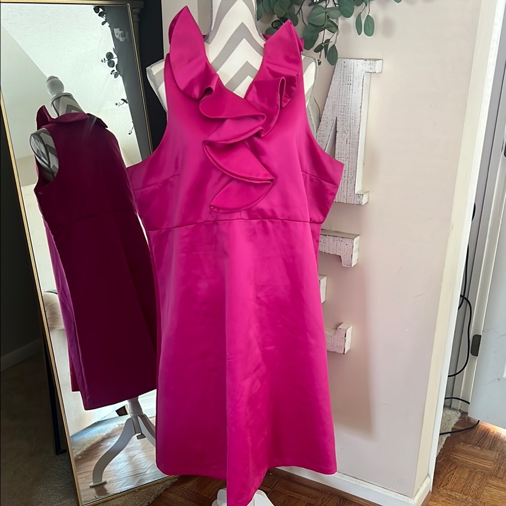 Elegant Pink Cocktail Dress